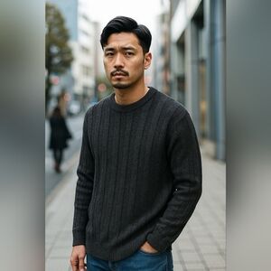 Art Of Rhetoric Men's Charcoal Sweater